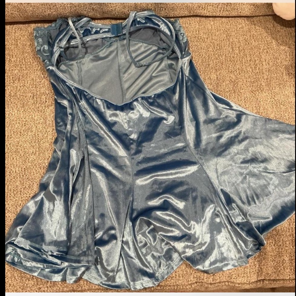 Dolls Kill Blue Mini Dress - Picture 2 of 3